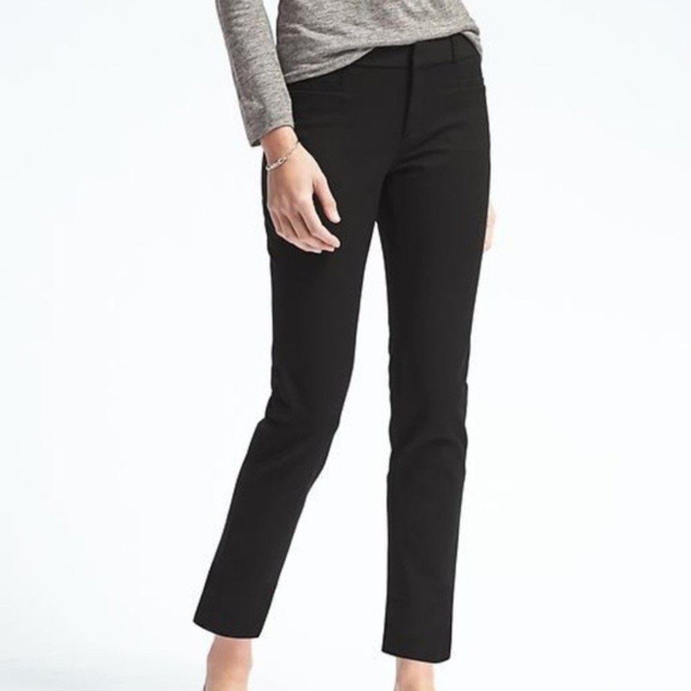 Banana Republic Black Sloan Pant Size 10